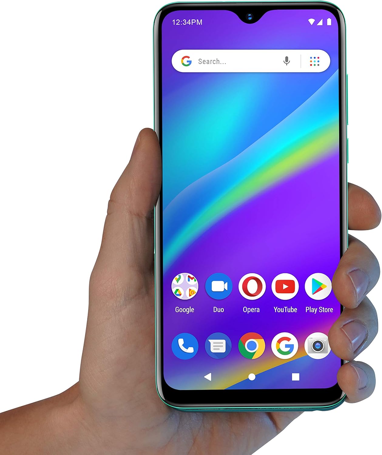 BLU G80 | 2021 | All day battery | Unlocked | 6.5” HD+ Infinity Display | 64GB | Triple Camera 13MP | US version | US warranty | Green