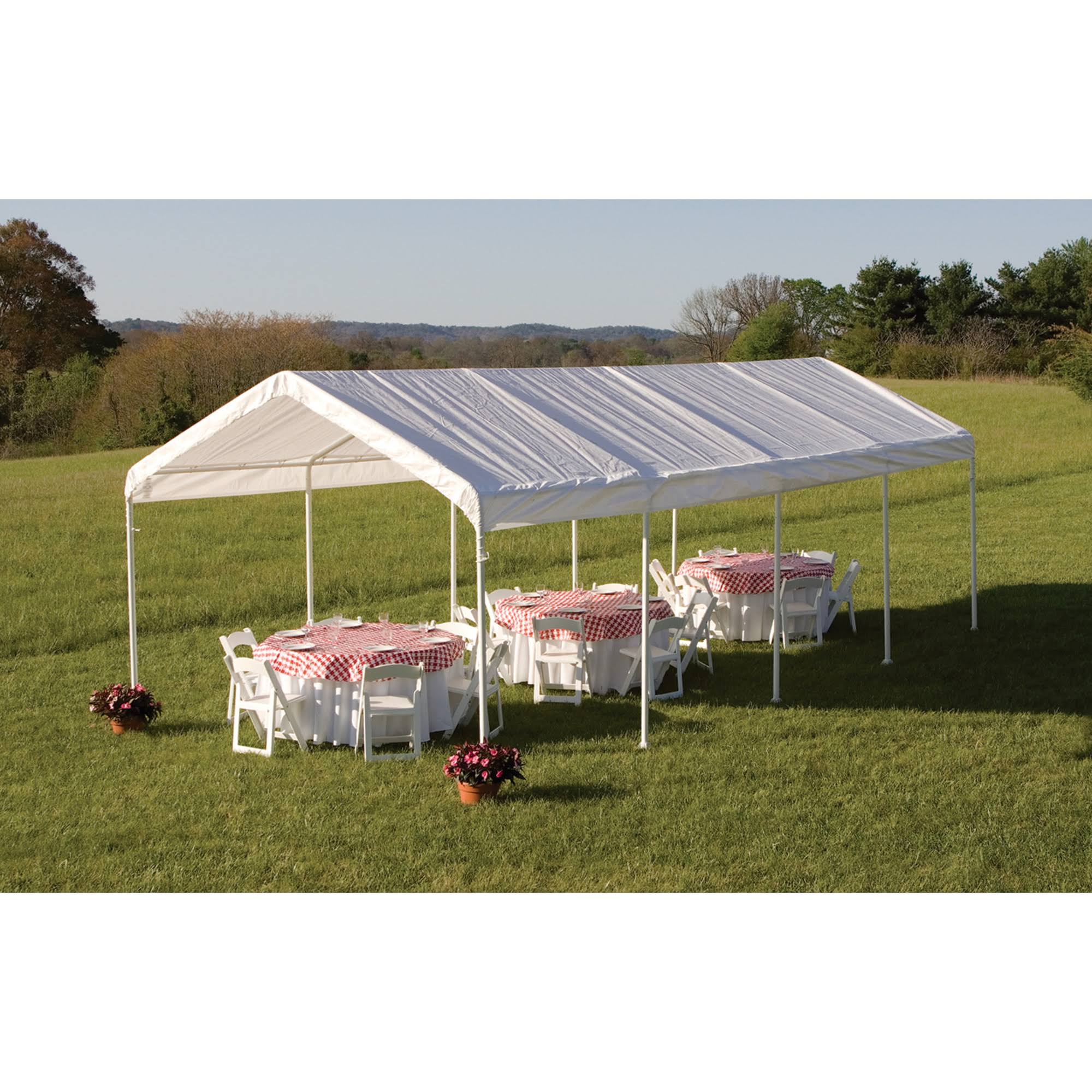 ShelterLogic | Supermax 12& x 26& Canopy - White