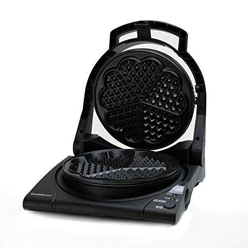 Chef’sChoice Toscano Nonstick Features Baking Indicator Light Consistent Even Heat Press Delicious Pizzelles in Seconds