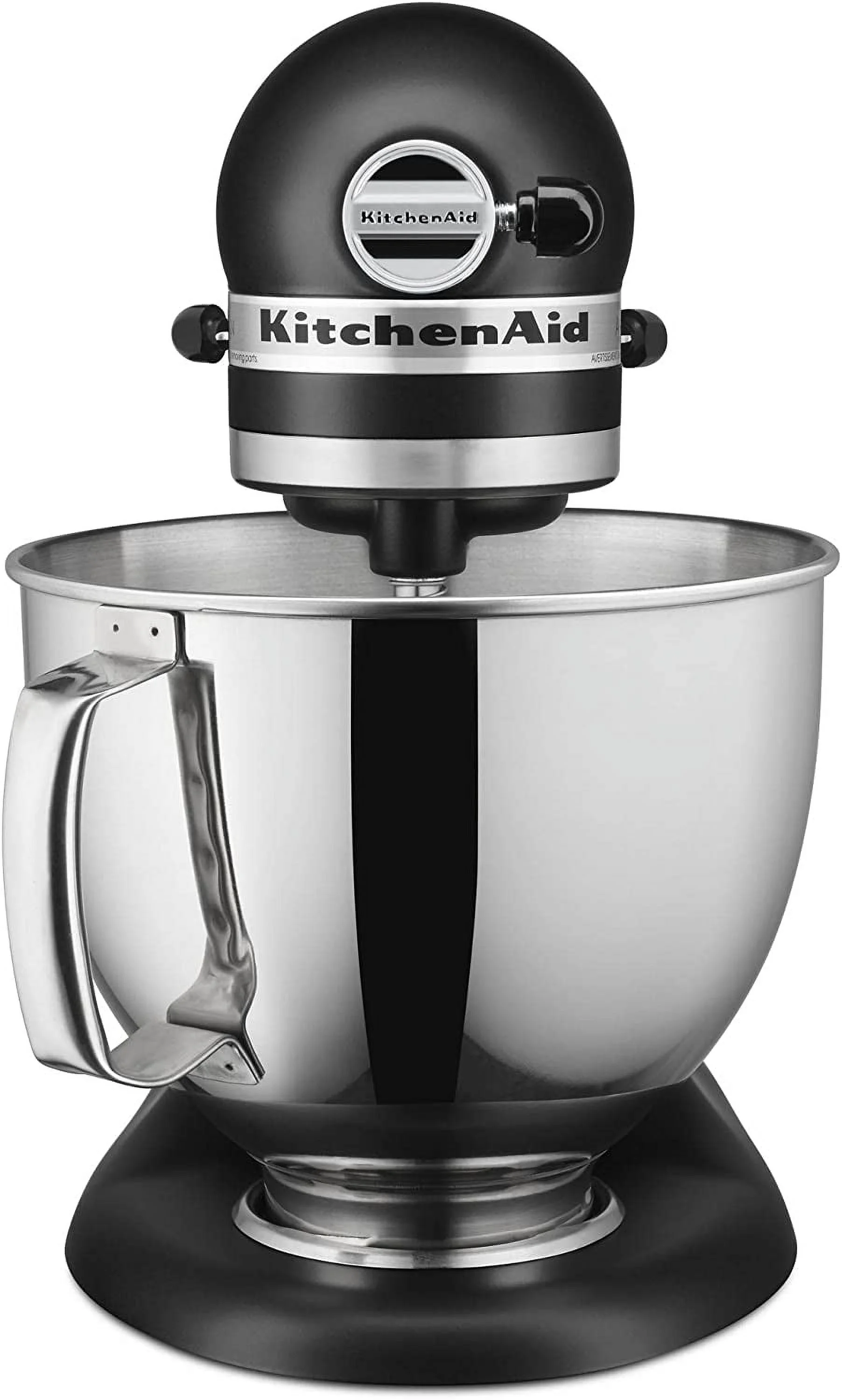 KitchenAid 5-Qt. Tilt-Head Stand Mixer KSM150PSBM Artisan Series  5 Quart  Black Matte