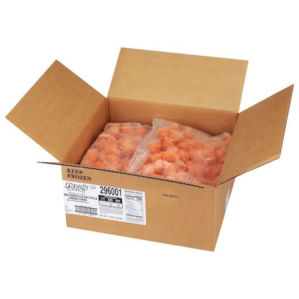 Freds Breaded Nashville Hot Style Cheese Curds - Sample, 2 Pound -- 6 per case