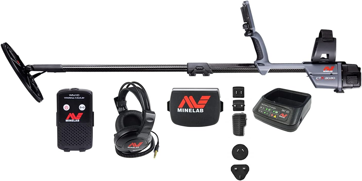 Minelab CTX 3030 All-Terrain High-Performance Metal Detector for Adults with Advanced Multi-Frequency Technology (11