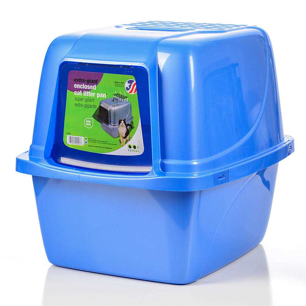 Van Ness Enclosed Cat Litter Pan - Pet Supplies online store