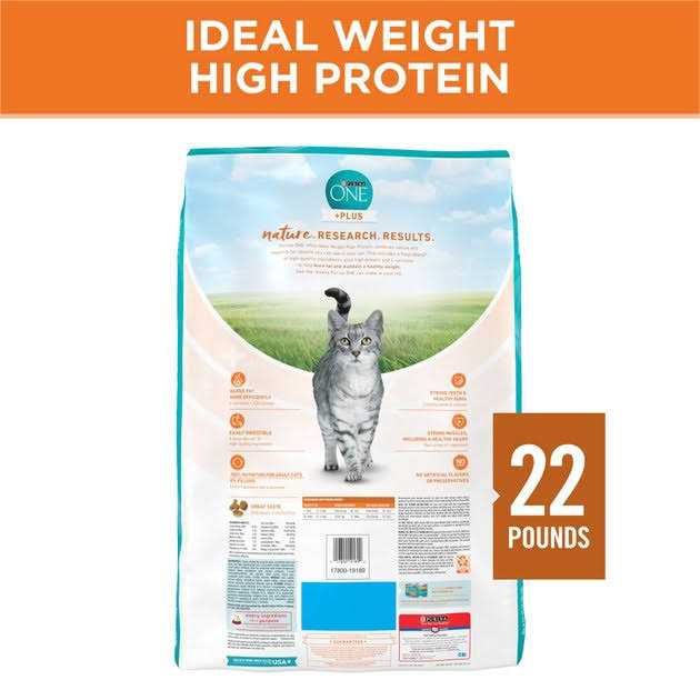 Purina ONE High Protein Healthy Weight Dry Cat Food - Pet Supplies online store