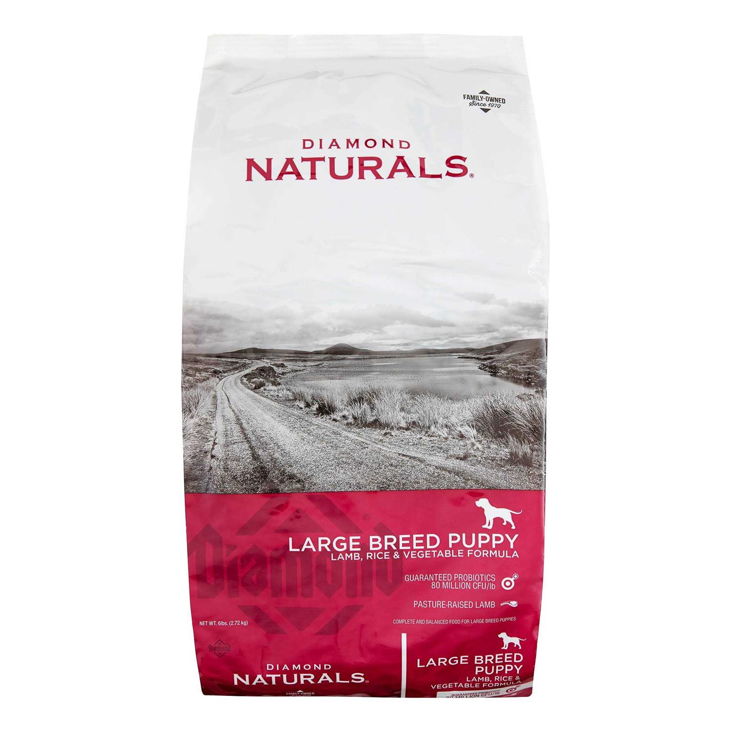 Diamond Naturals Food Puppy Large Breed Lamb Rice - Pet Supplies online store