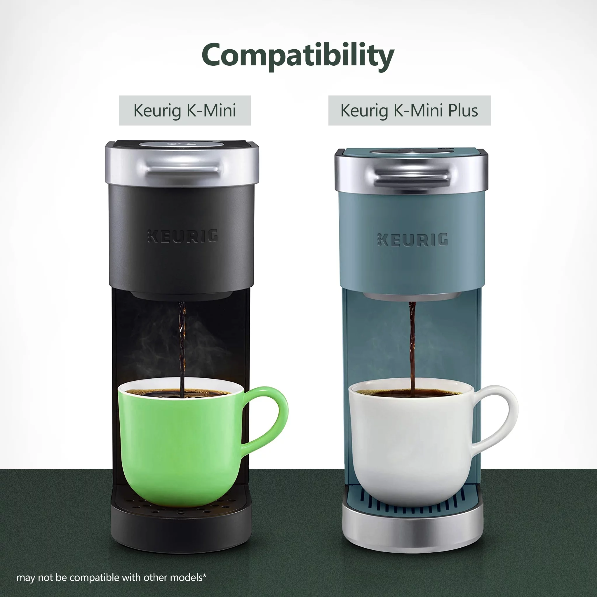 Gevoli K Cup Holder for Keurig Mini, Acrylic Modern K-Cup Coffee Pod Storage Organizer