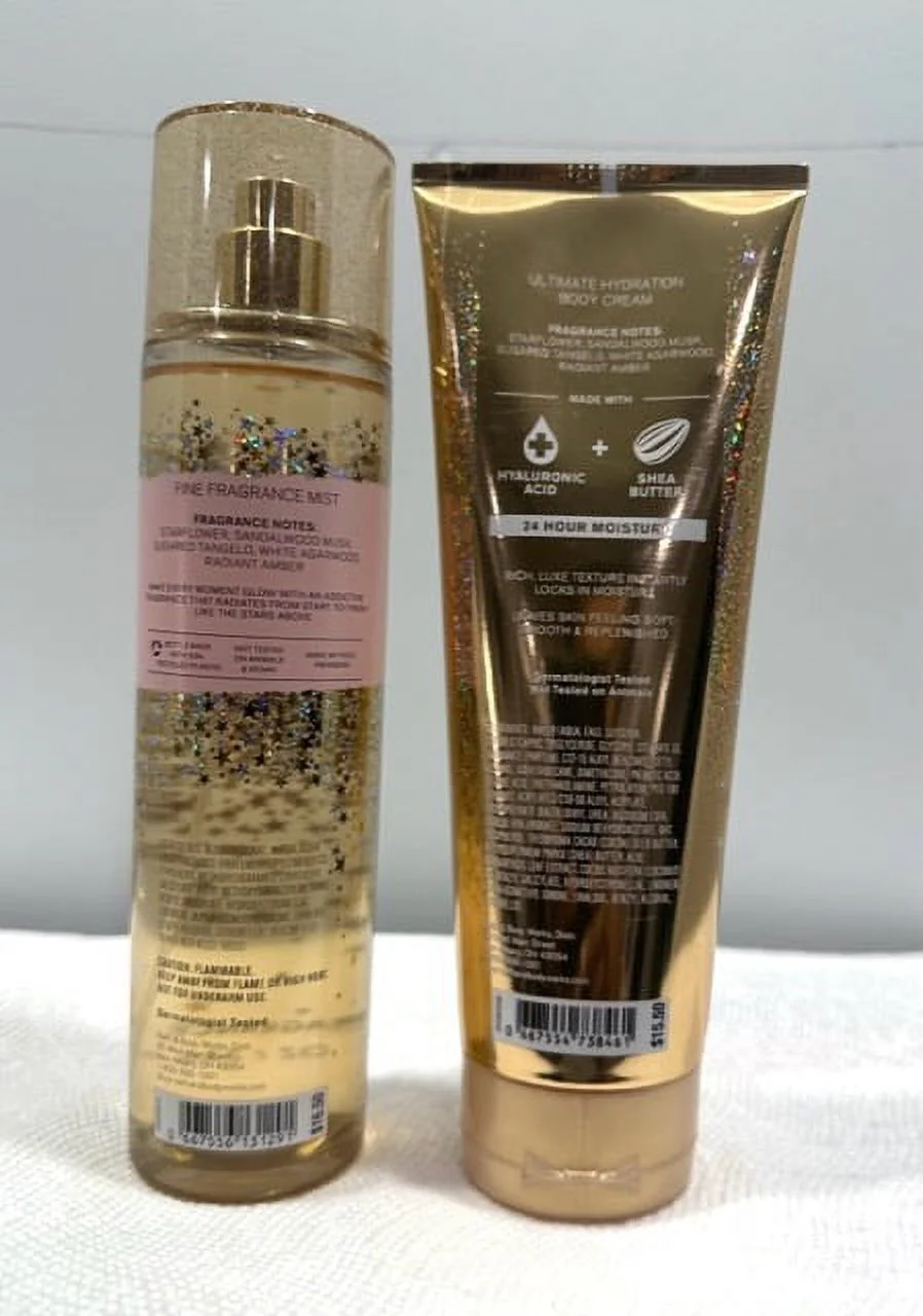 Bath & Body Works In The Stars Duo Set ( Body Cream and Fragrance Mist)