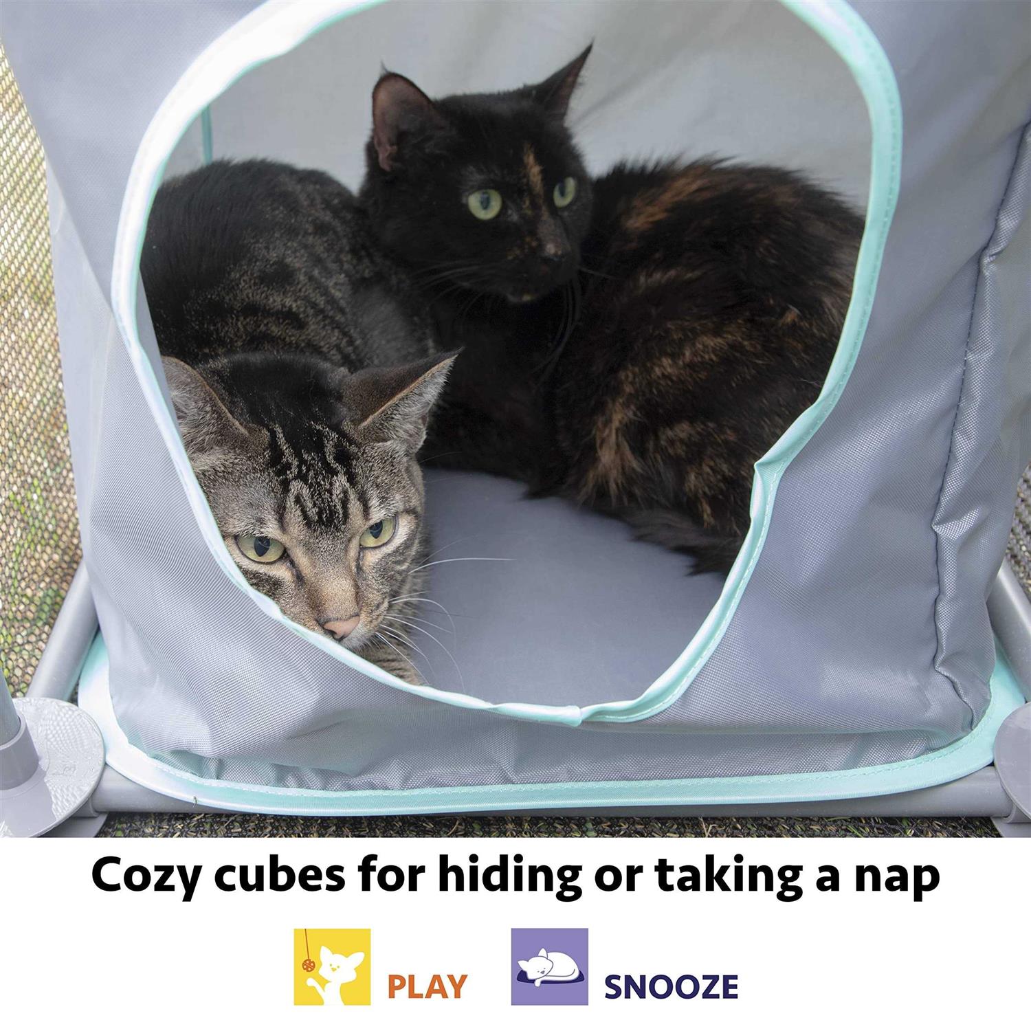 Kitty City Claw Indoor and Outdoor Mega Kit Cat Furniture - Pet Supplies online store