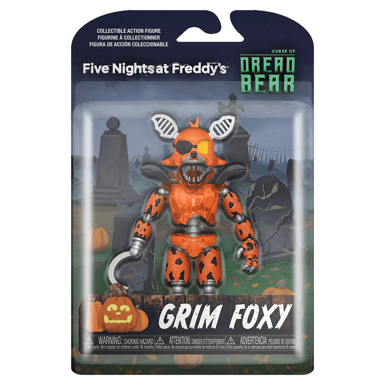 Funko Action Figure: Five Nights at Freddy's: Curse of Dreadbear - Grim Foxy