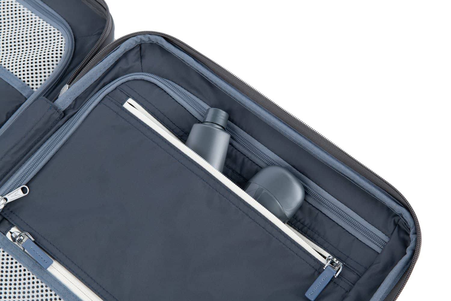 Travelpro Platinum Elite Business Plus Carry-On Expandable Hardside Spinner - Dark Sky Blue