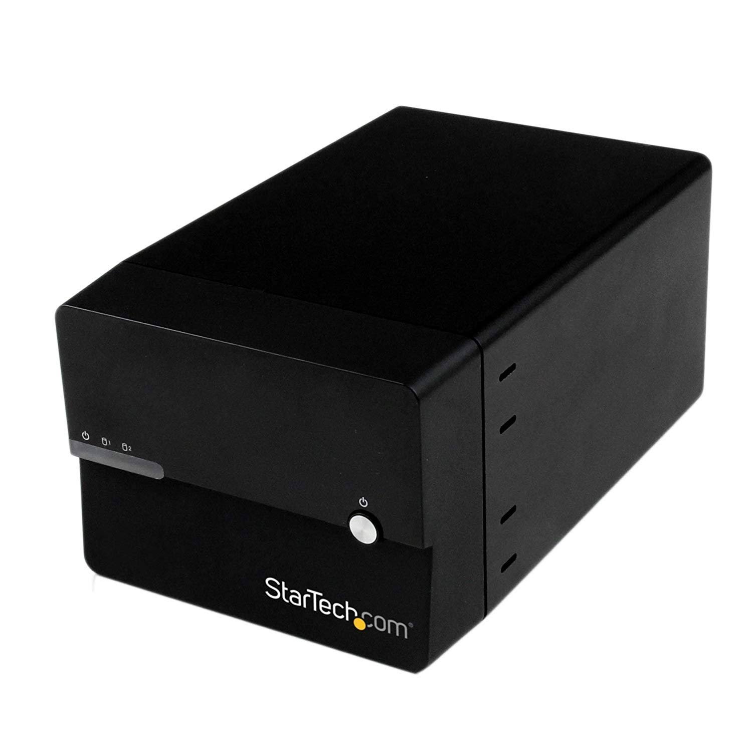 StarTech.com USB 3.0 / eSATA 8-Bay Hot-Swap 2.5/3.5x22 SATA III Hard Drive Enclosure with UASP - 8-Bay SATA 6 Gbps Enclosure for