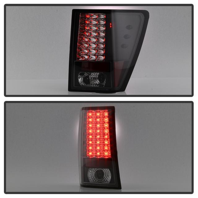 Spyder Jeep Grand Cherokee 07-10 LED Tail Lights - Black