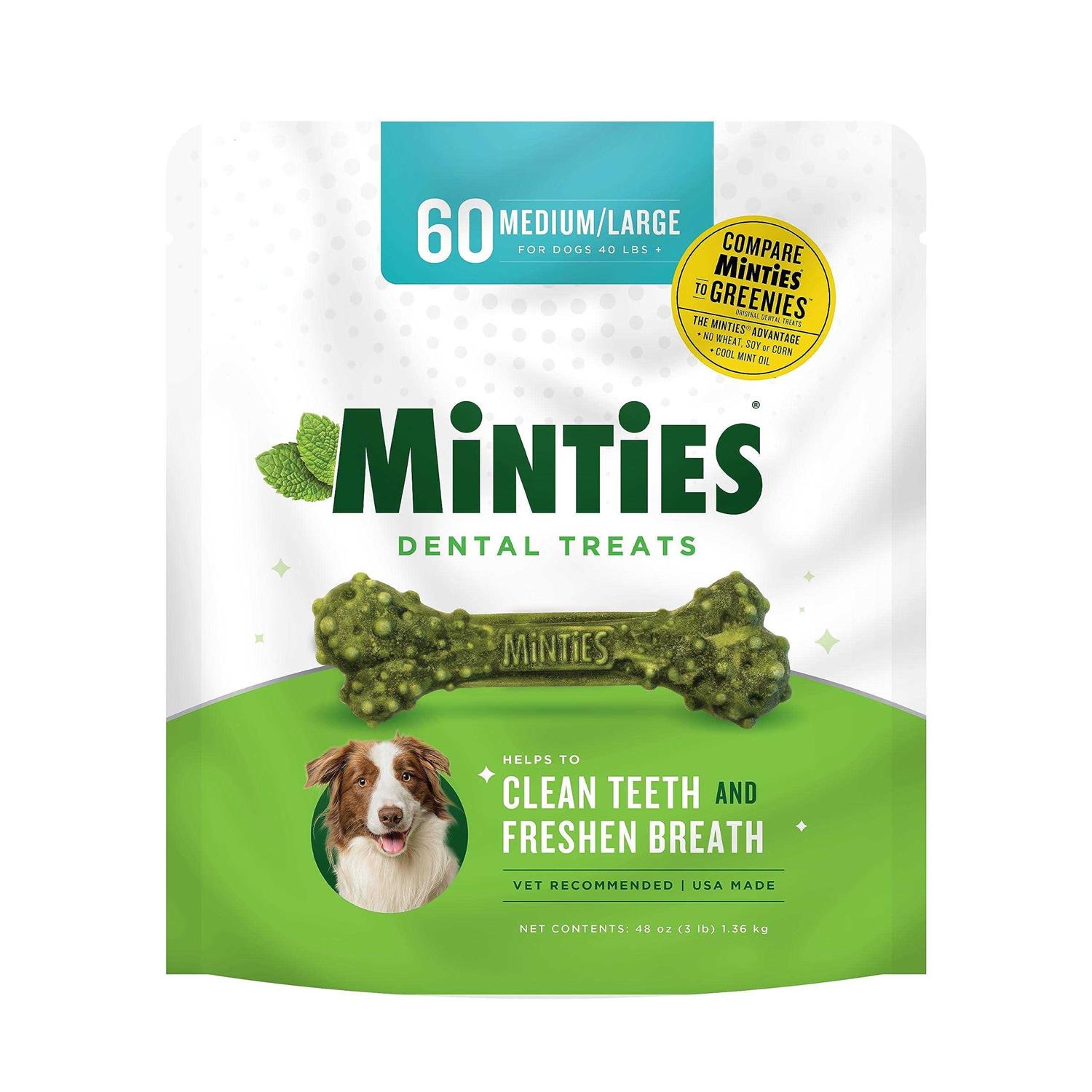 Minties Dental Treats Dogs - Pet Supplies online store
