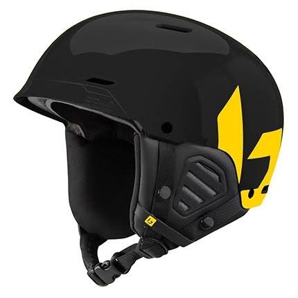 Bolle Mute Snow Helmets - Freestyle Helmets, 52-55 cm / Shiny Black u0026 Yellow S