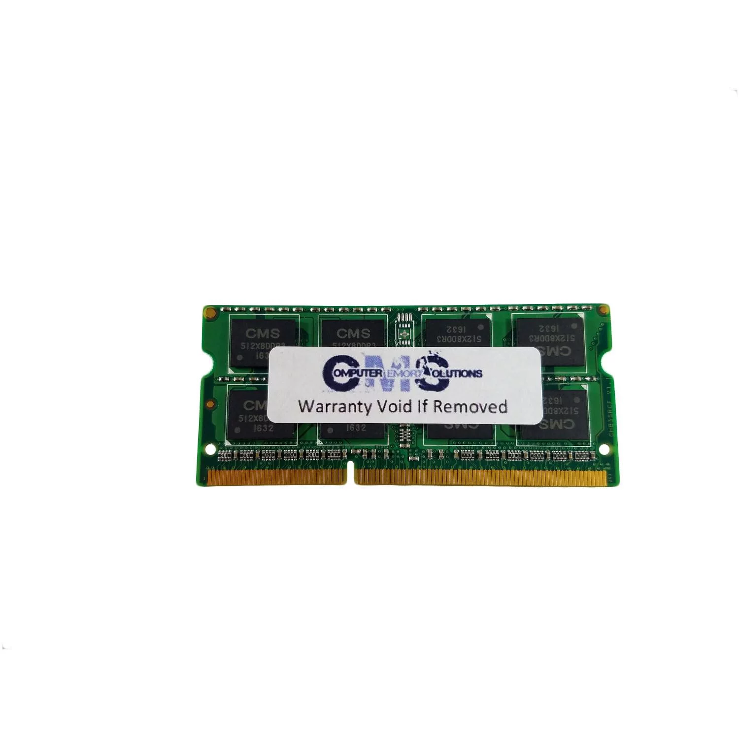 CMS 8GB (1X8GB) DDR3 12800 1600MHz NON ECC SODIMM Memory Ram Compatible with Apple Macbook Pro 