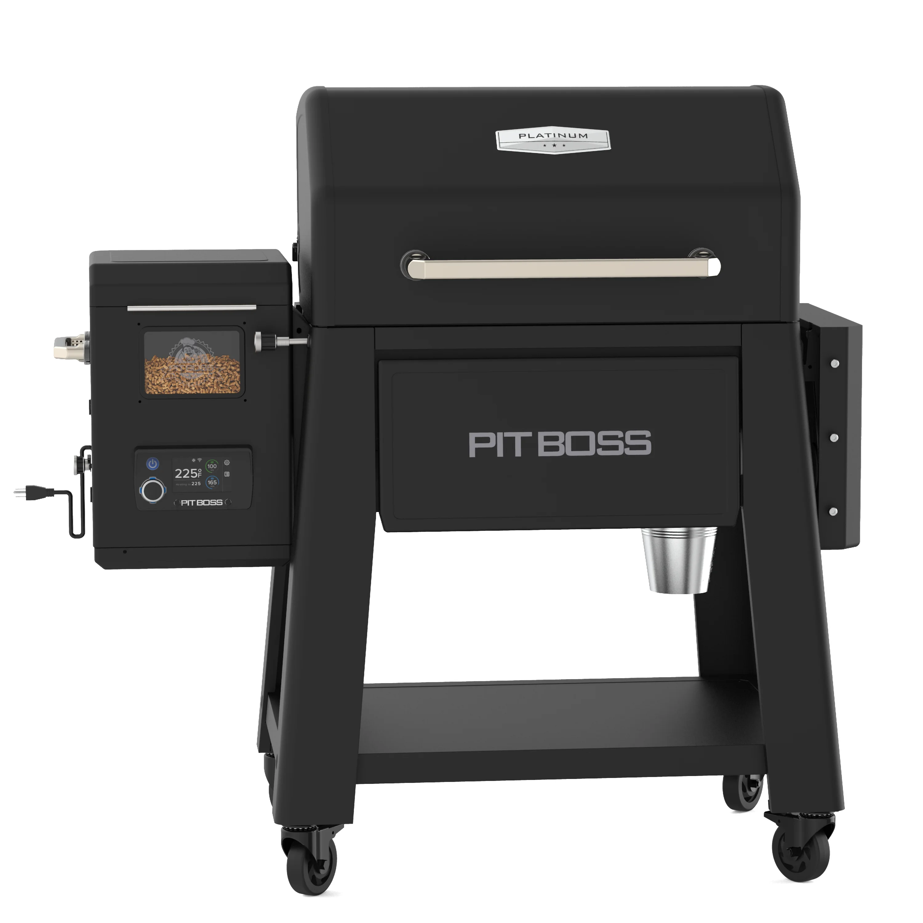 Pit Boss Platinum 1250 Connected Wood Pellet Grill with Wi-Fi? and PID Controller - Curated Treasures Market