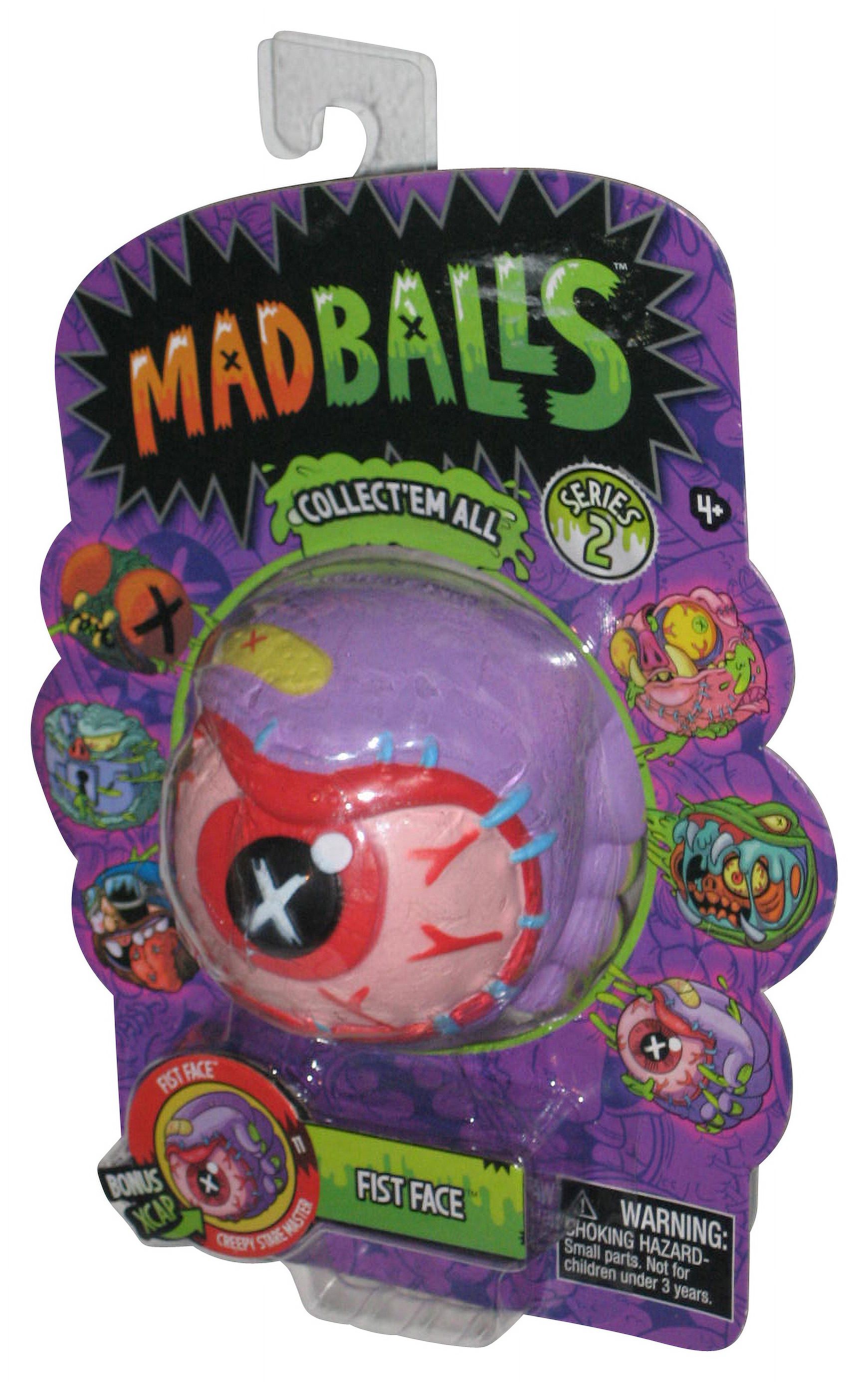 Madballs Fist Face Series 2 Collectibles (2017) Just Play Monster Ball Toy