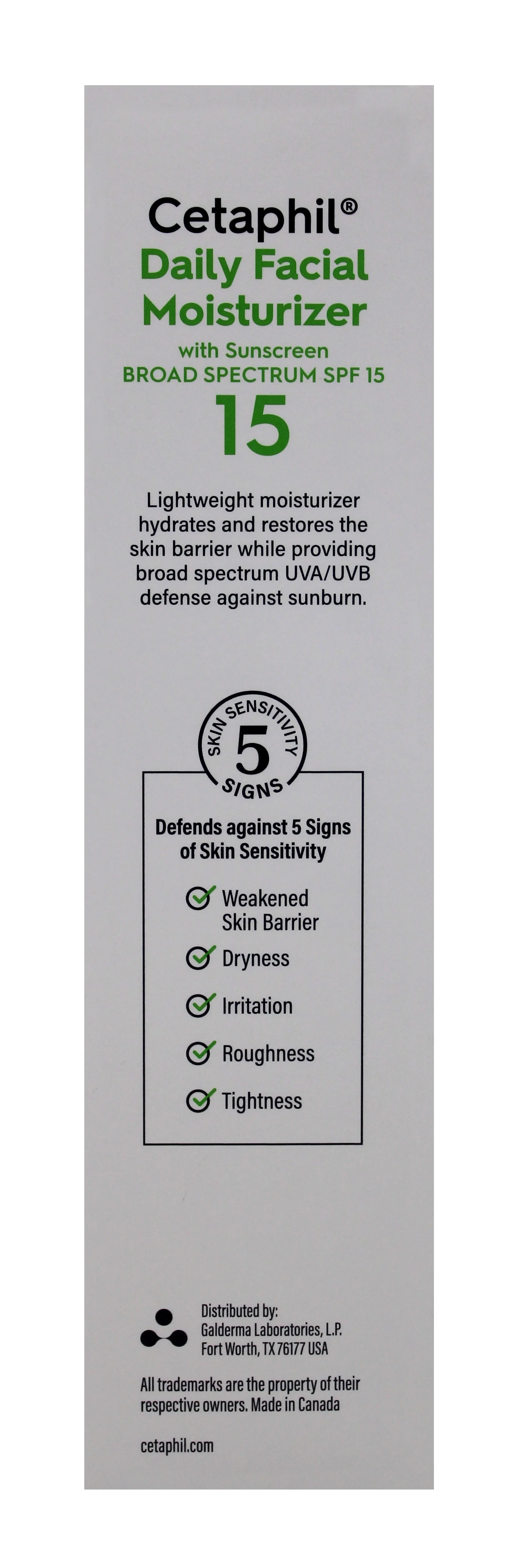 Cetaphil Daily Facial Moisturizer SPF 15 4 oz (Pack of 2)