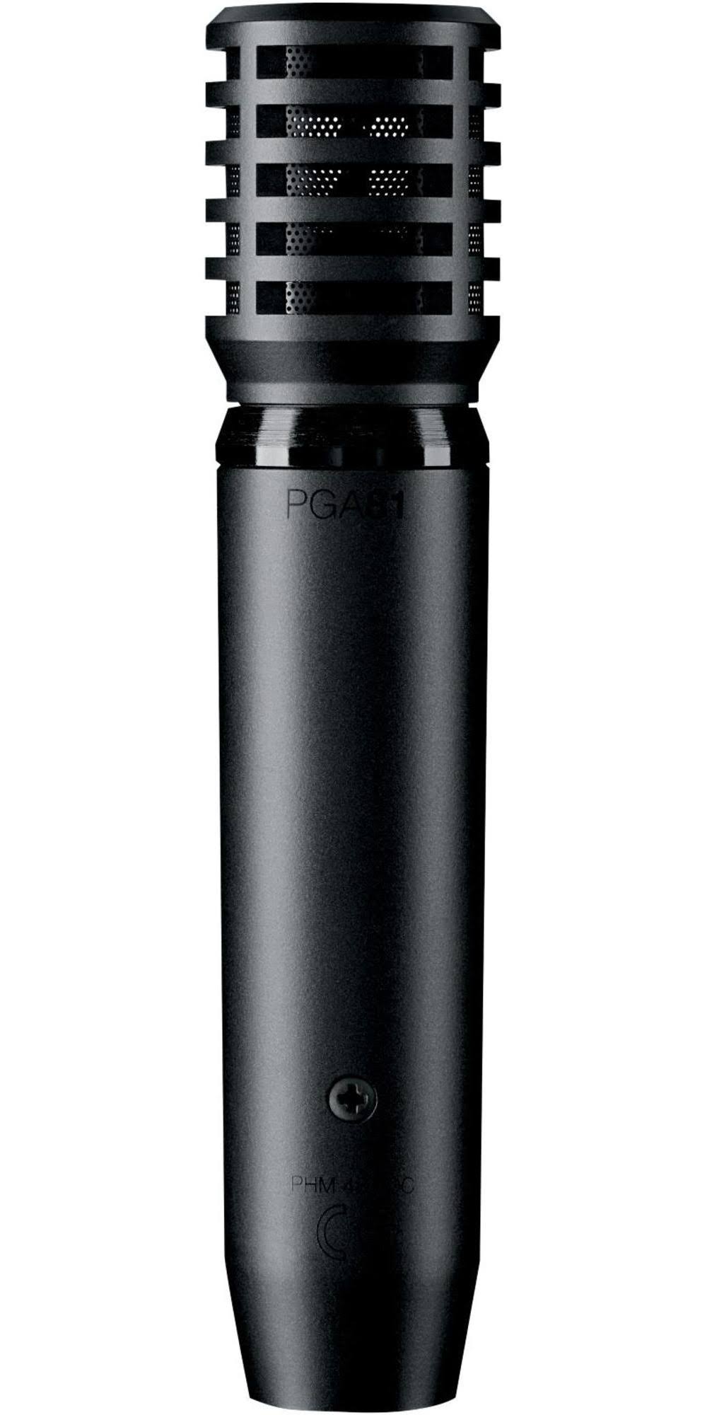 Shure - PGA81-LC Cardioid Condenser Instrument Microphone