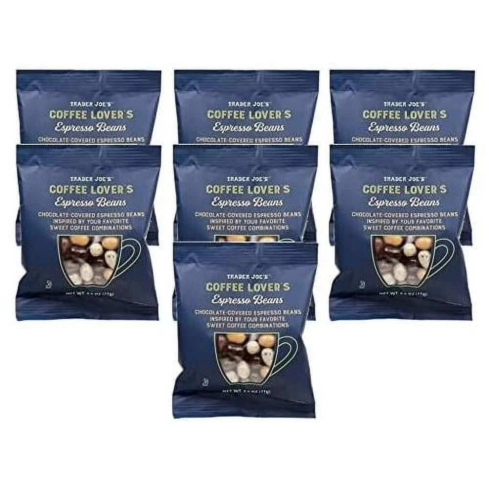 Coffee Lover's Chocolate-Covered Assorted Espresso Beans - 7 Count (2.5 Oz Ea)