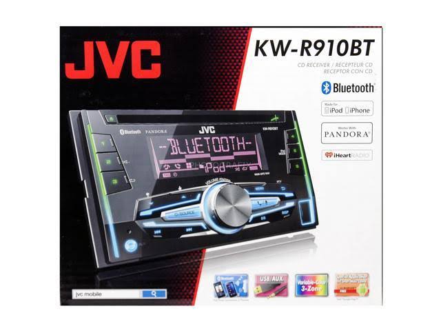 JVC KW R910BT Car CD Receiver