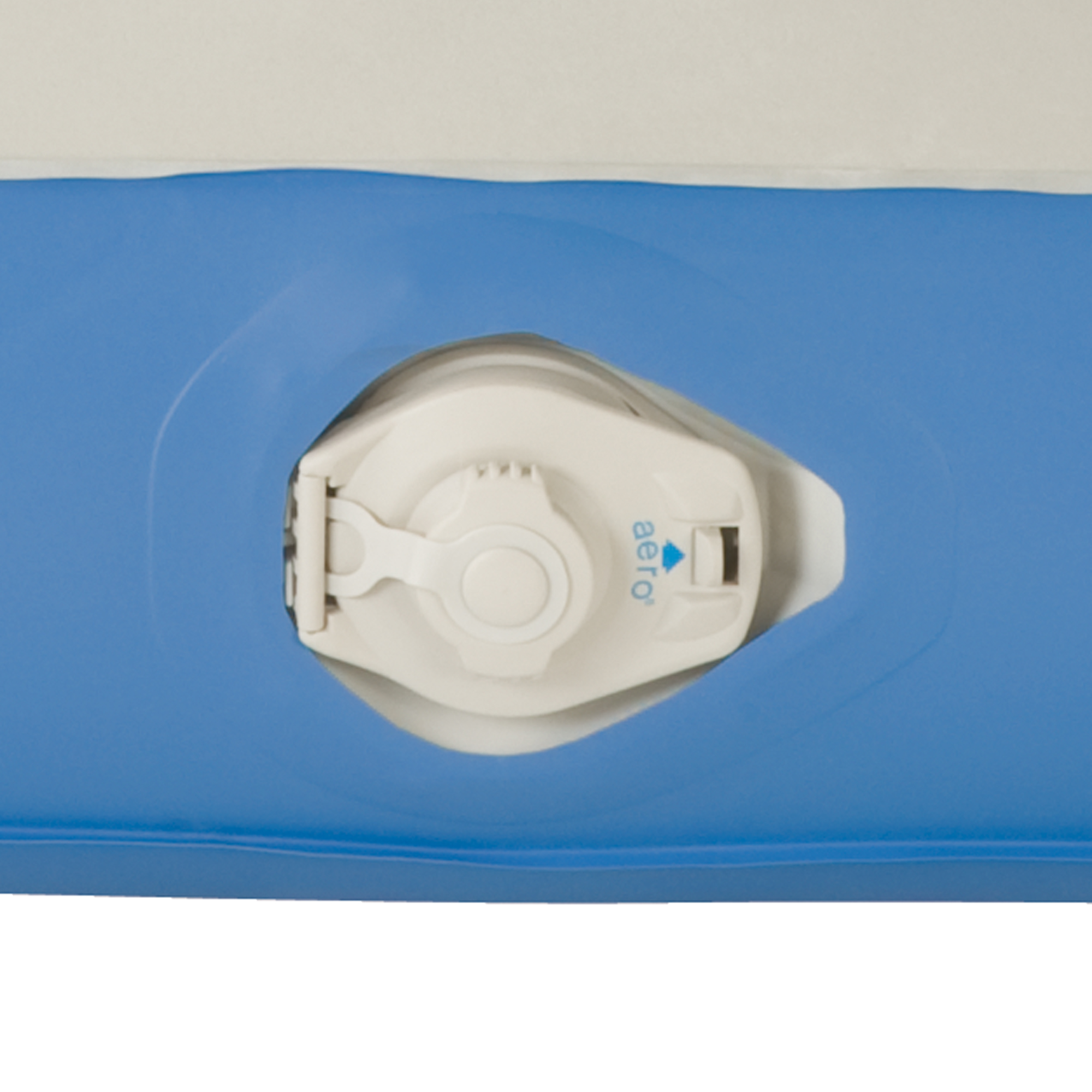 AeroBed Classic Air Bed, Twin, Blue/White