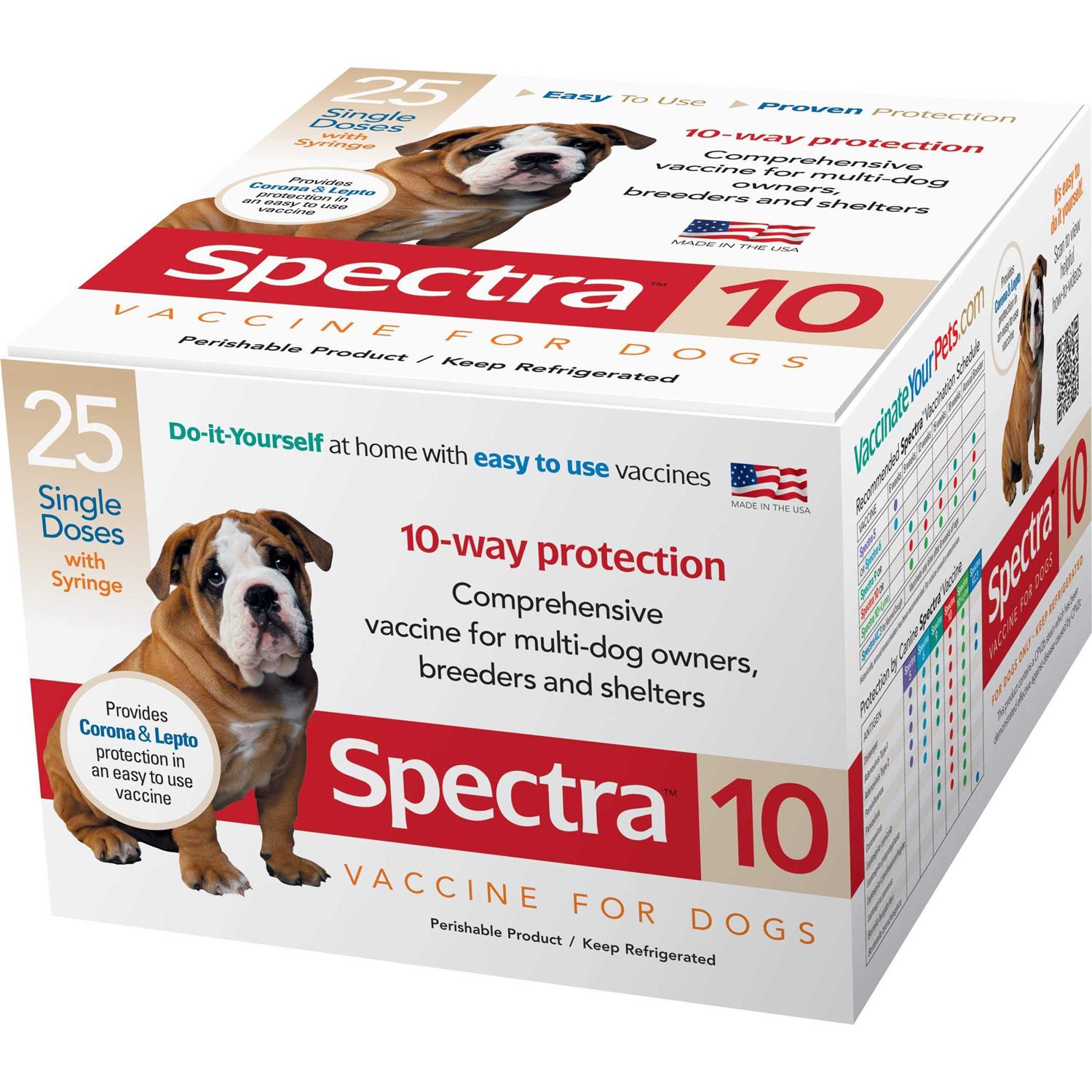 Canine Spectra 10 Dog Vaccine - Pet Supplies online store