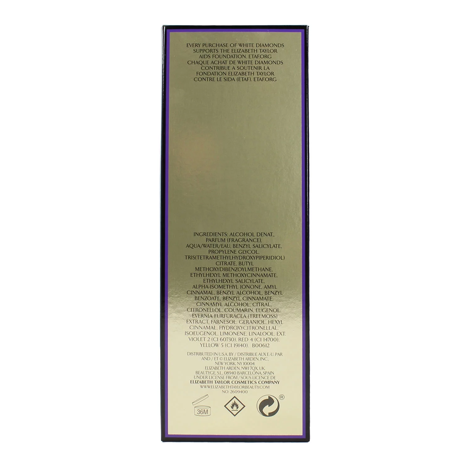 White Diamonds by Elizabeth Taylor for Women 3.3 oz Eau de Toilette Spray