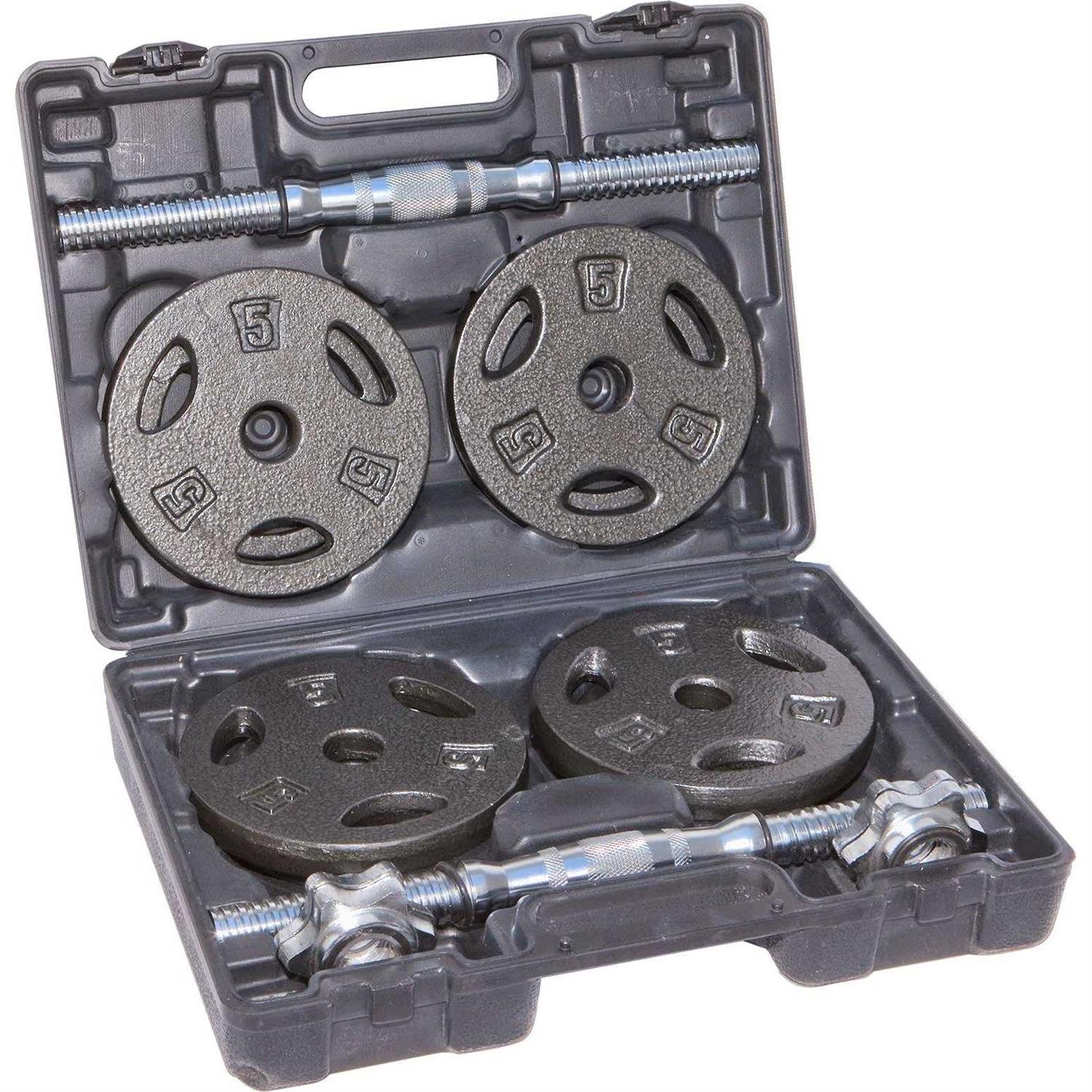 Fitness Gear Adjustable Dumbbell Set - Sports Supplies Online Store