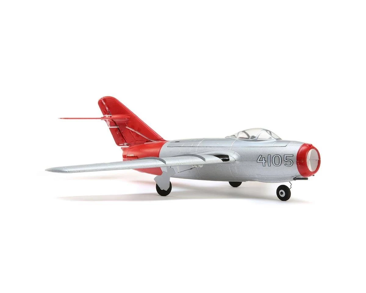 E-flite UMX MiG-15 28mm EDF Jet BNF Basic with AS3X and Safe Select, EFLU6050