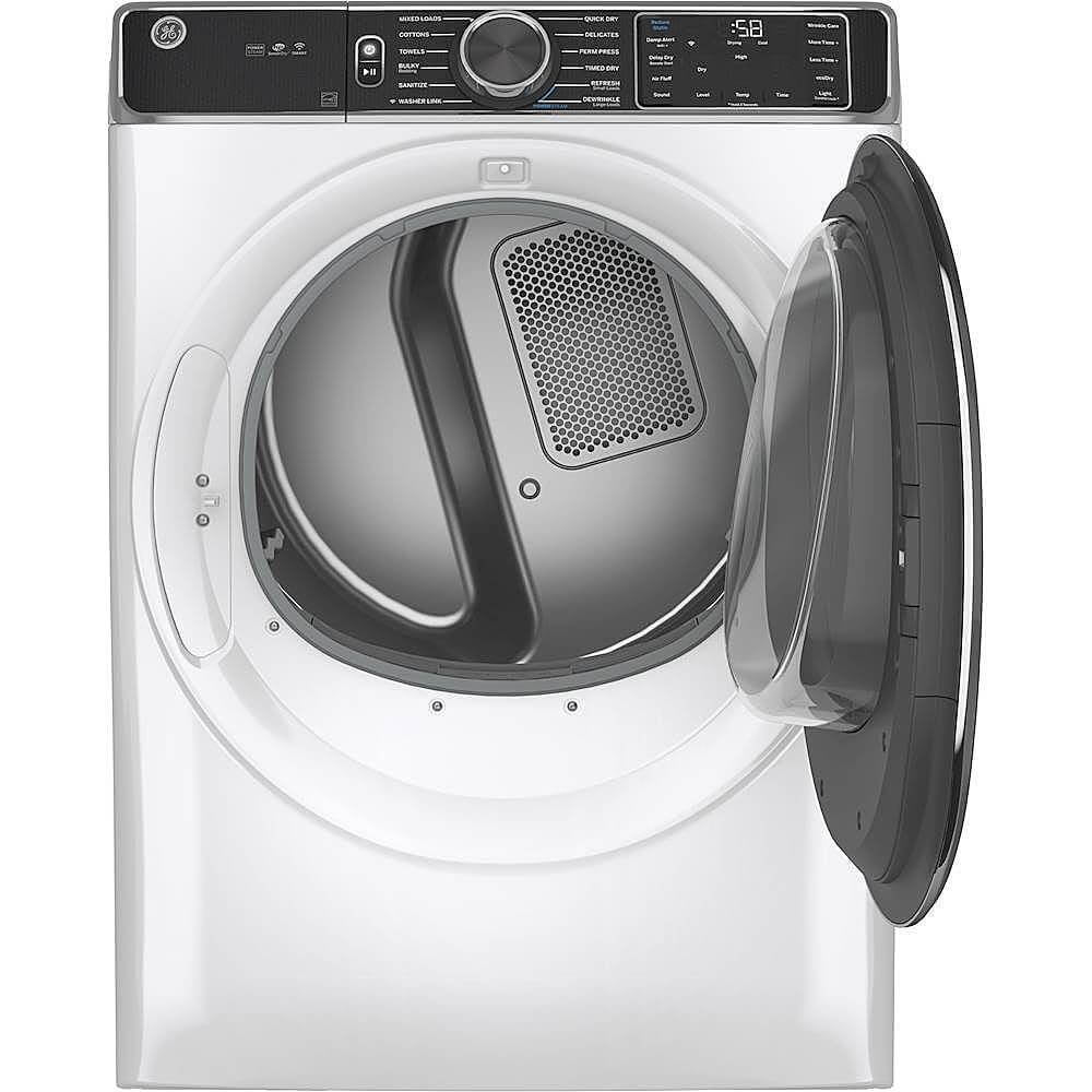 GE® 7.8 cu. ft. Capacity Smart Front Load Gas Dryer with Steam and Sanitize Cycle