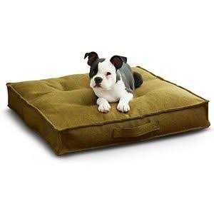 Happy Hounds Milo Square Tufted Dog Bed - Pet Supplies online store