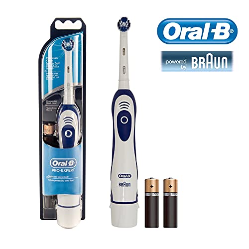 Oral-B Pro Expert Battery Powered Toothbrush with Replaceable 2 x AA Batteries and 1 x Precision Clean Brush Head