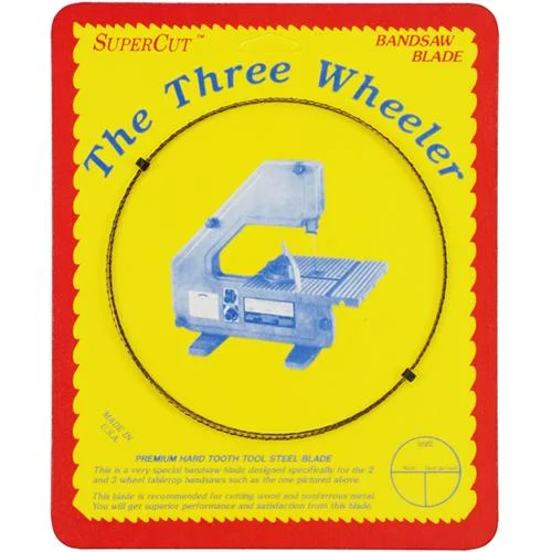 SuperCut B56.875W14H6 Three Wheeler Bandsaw Blade, 56-7/8