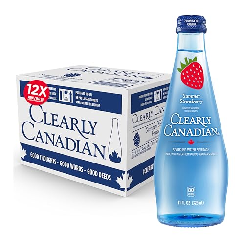 Clearly Canadian Mountain Blackberry Sparkling Water, 11 Fl Oz