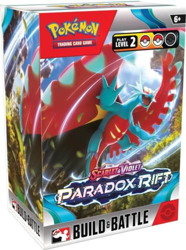 Pokemon: Scarlet & Violet 4: Paradox Rift Booster Build & Battle Box - 4 Packs, Promos