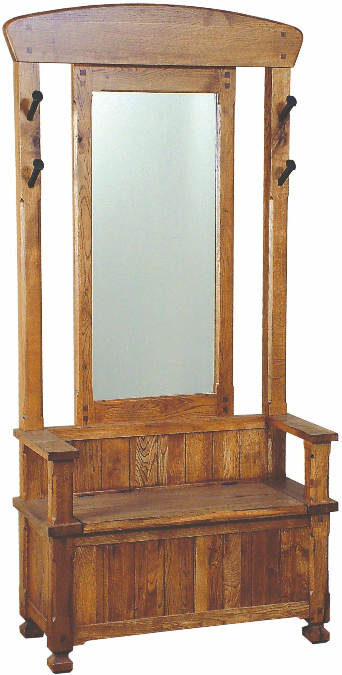 Sunny Designs 2537RO Sedona Hall Tree - Rustic Oak