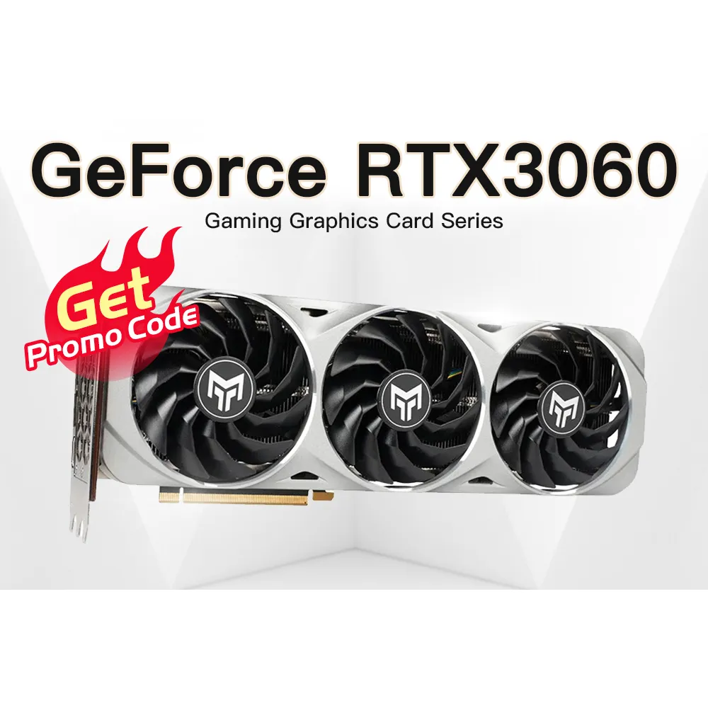 GALAX RTX 3060 Metal Master MAX Overclocked Gaming Graphics Card with Fiber Glass Frame