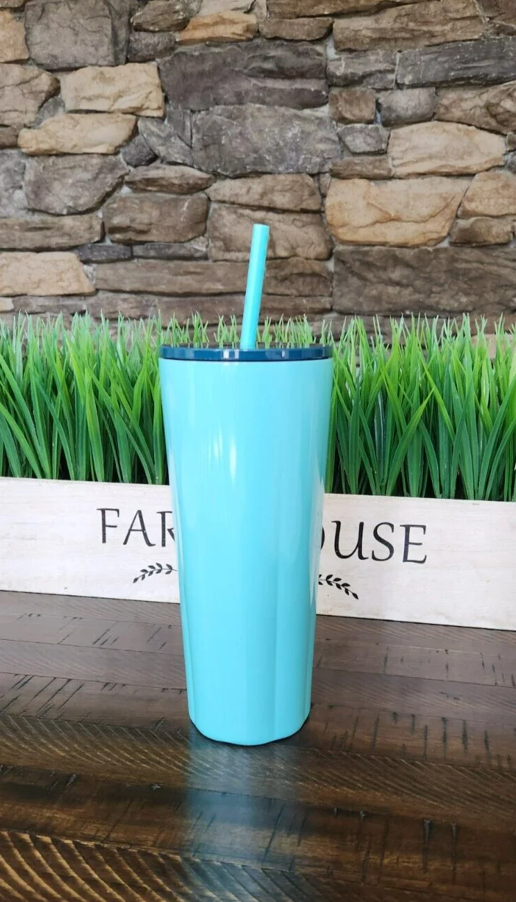 2023 Starbucks Cold Drink Tumbler in Dual Blue