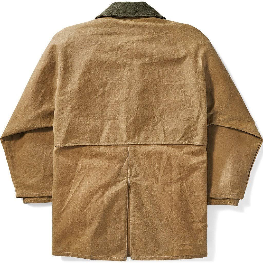 Filson Tin Cloth Alaska Fit Packer Coat | Dark Tan | Xs