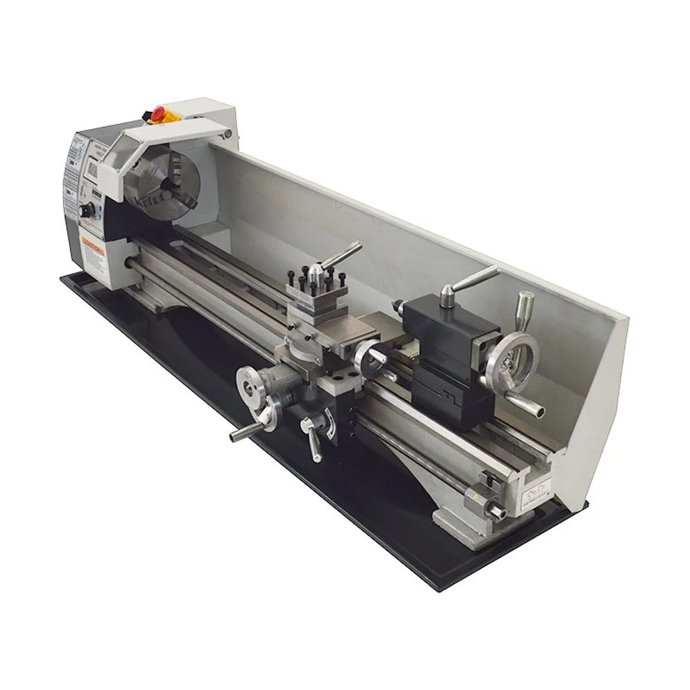 INTBUYING 8.3”x31.5” Metal Lathe Precision Metal Bench Lathe (Inch Thread Inch Scale) 1100W - Curated Treasures Market