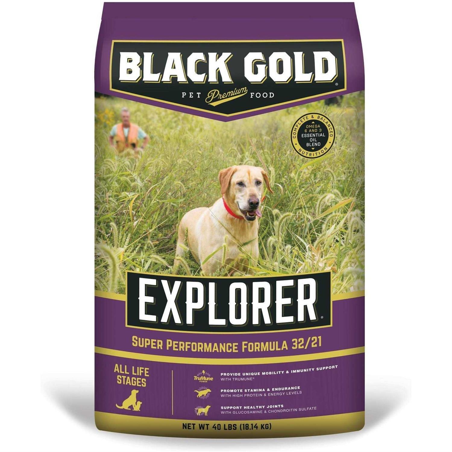 Black Gold Explorer Super Performance Formula Dry Dog Food - Pet Supplies online store