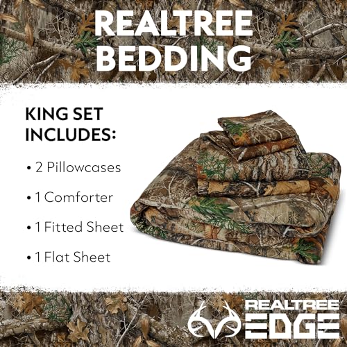 Northwest Realtree Bed in a Bag Set, King, Realtree Edge