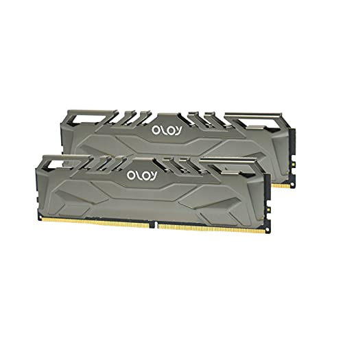 OLOy DDR4 RAM 16GB (2x8GB) 3200 MHz CL16 1.35V 288-Pin Desktop Gaming UDIMM (MD4U0832160BJ0DA)