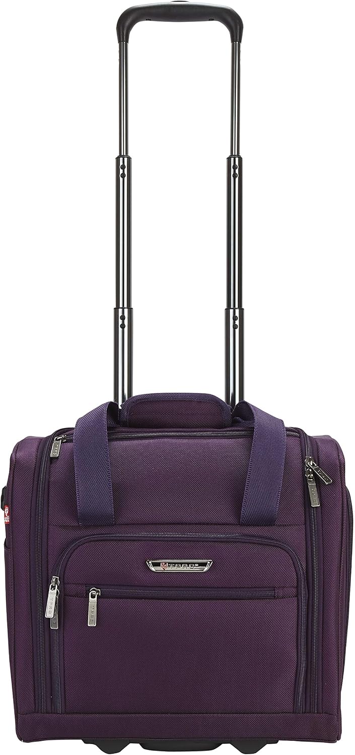 TPRC Seat Carry-On Bag, Purple, Underseater 15-Inch
