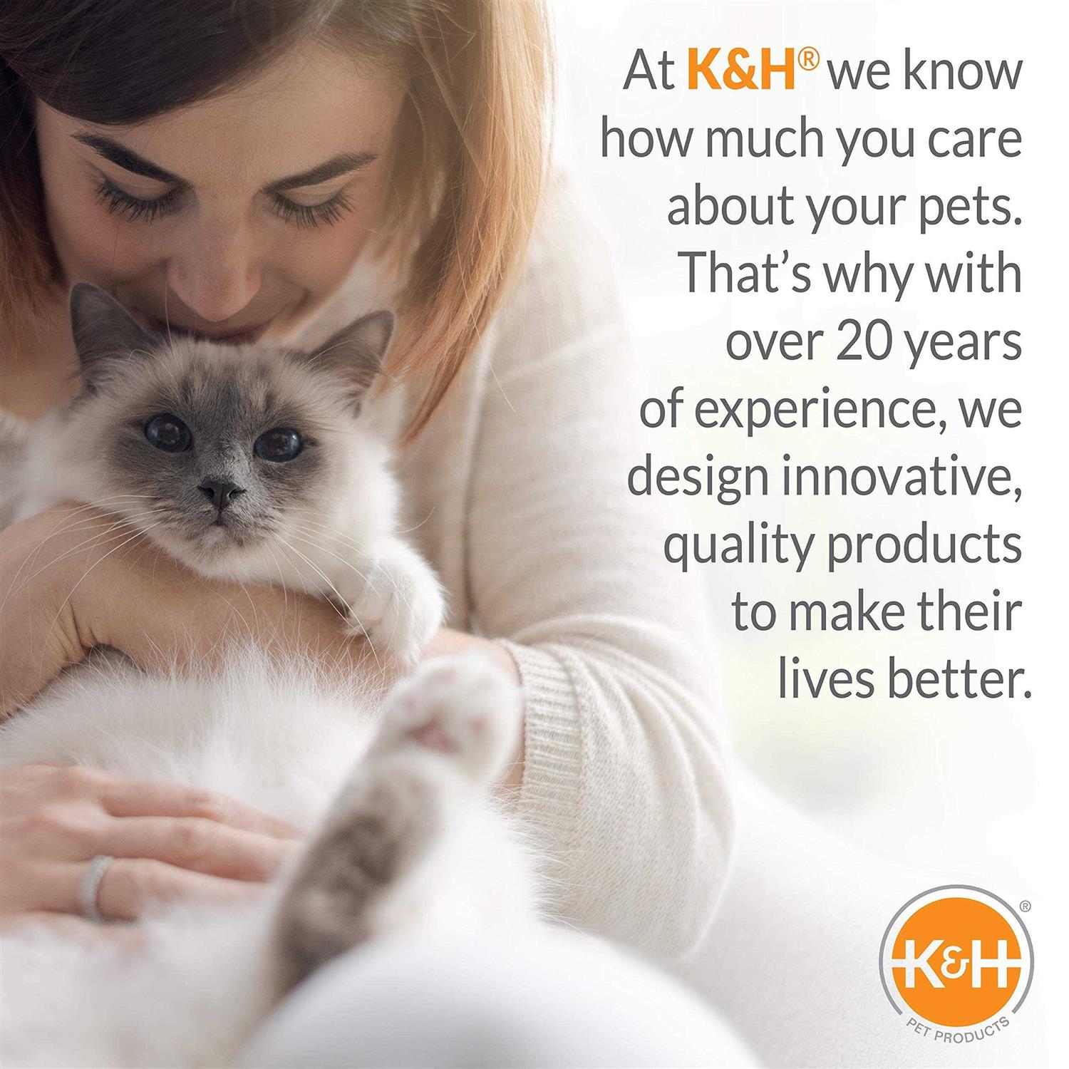 K&H Self-Warming Hooded Kitty Bed - Pet Supplies online store