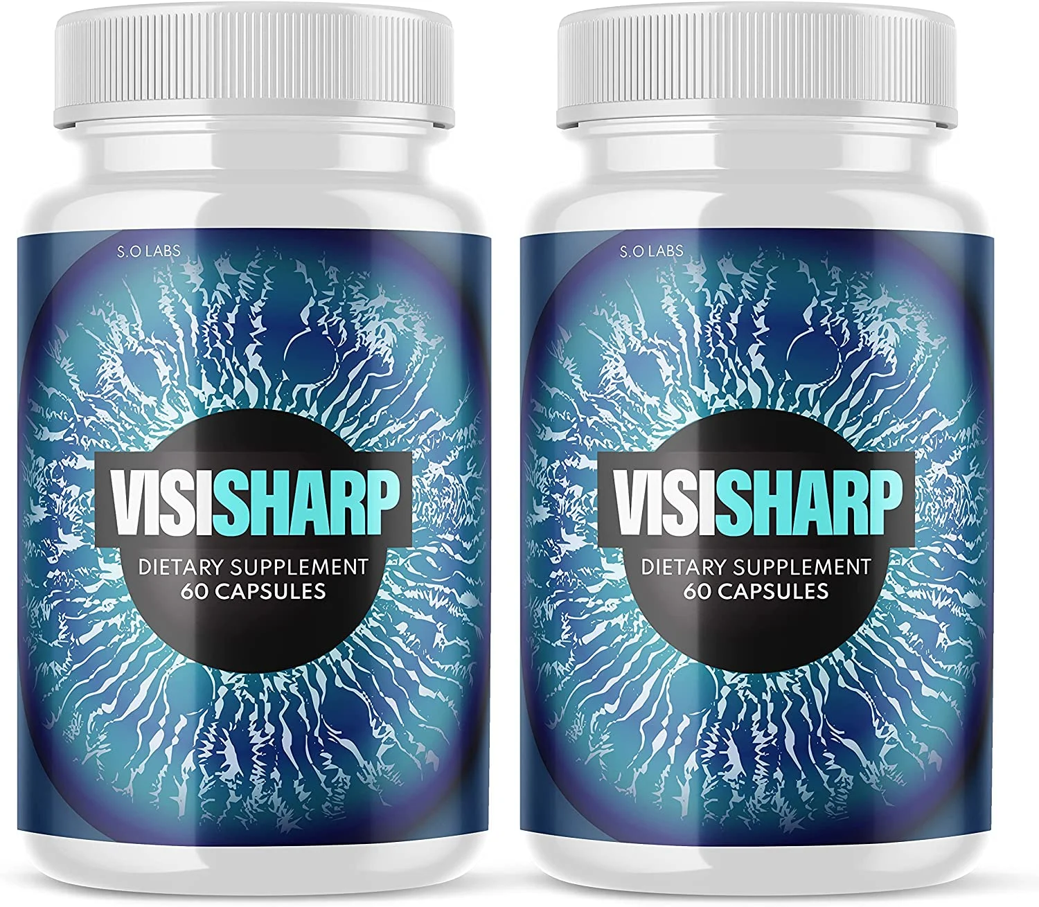 (2 Pack) VisiSharp - New Advanced Revolutionary Eye Health Matrix Formula - Supports Healthy Vision - Supplement for Eyes Sight - 120 Capsules
