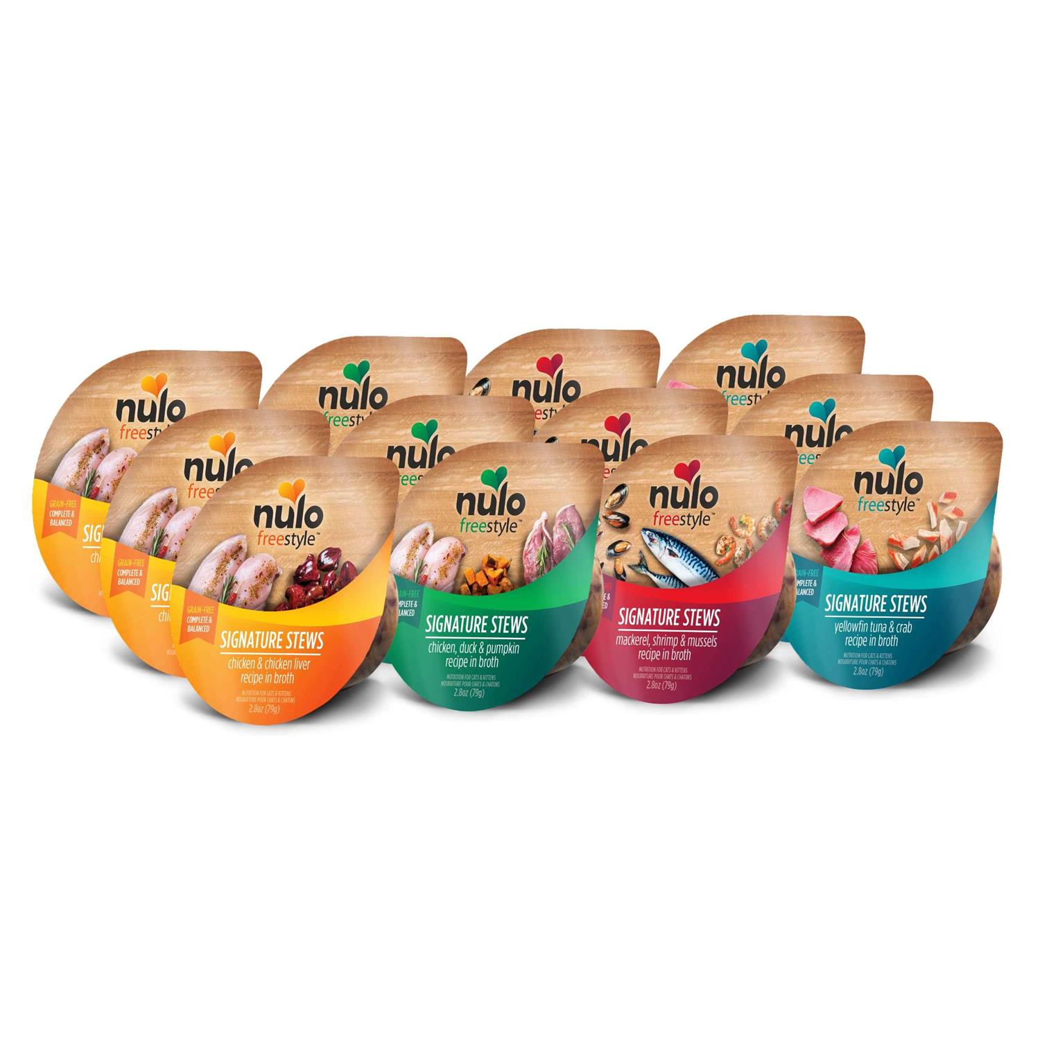 Nulo Freestyle Signature Stews Chicken & Chicken Liver Wet Cat Food - Pet Supplies online store