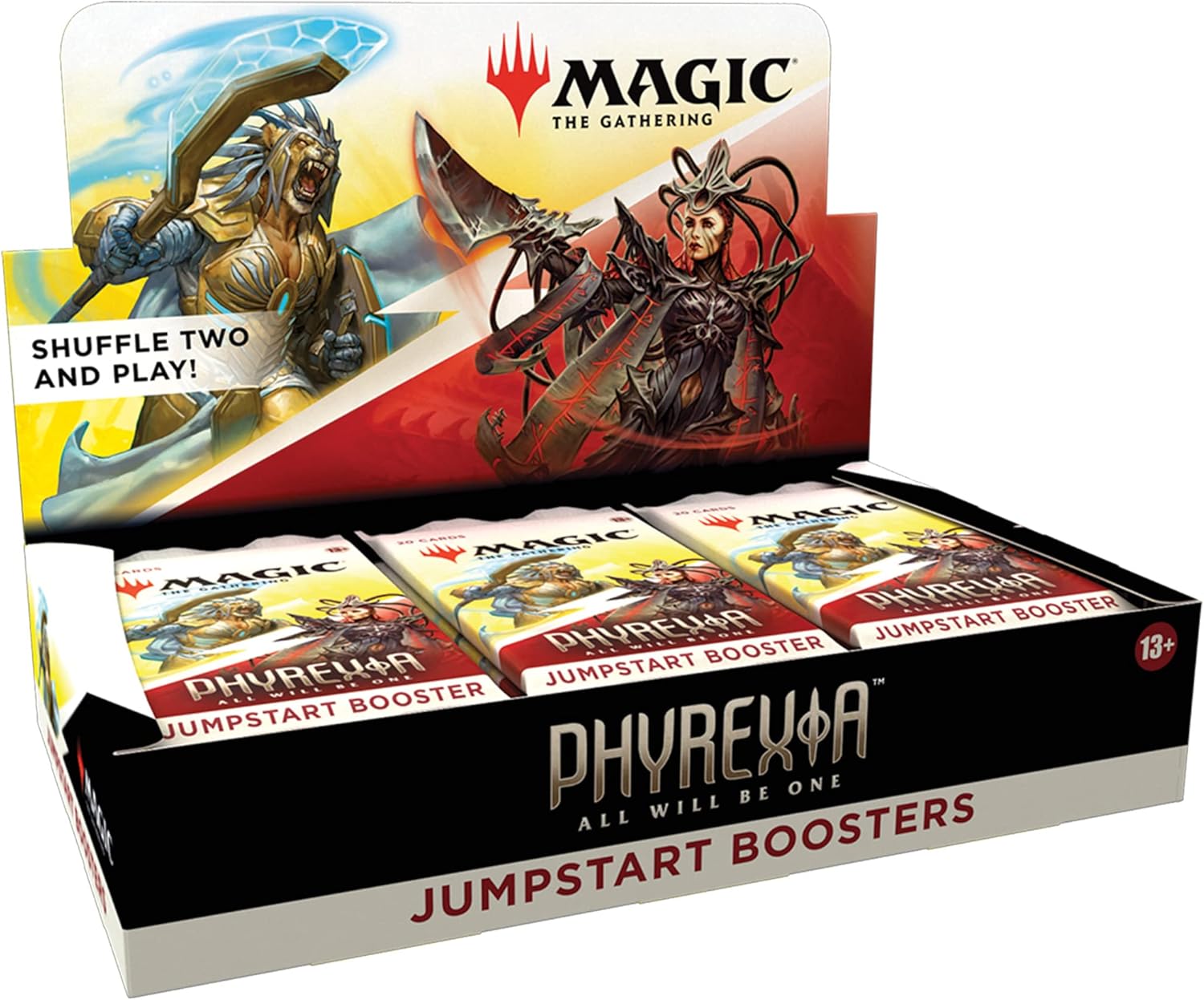 Magic: The Gathering Phyrexia: All Will Be One Jumpstart Booster Box | 18 Packs (360 Magic Cards)