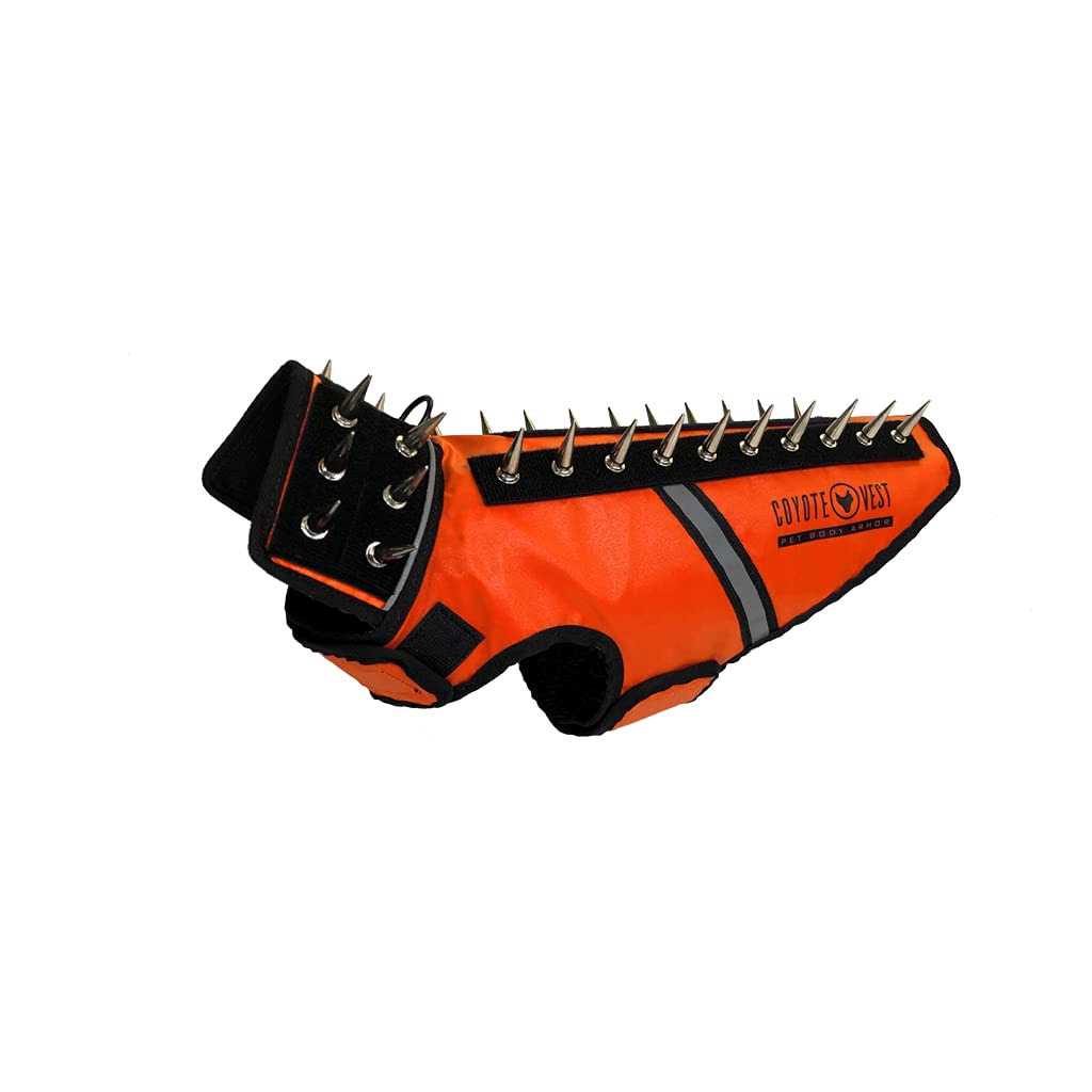 CoyoteVest SpikeVest Dog Harness Vest Reflective Dog Accessories with Spikes to Shield Your Pet from Raptor and Animal Attacks - Pet Supplies online store